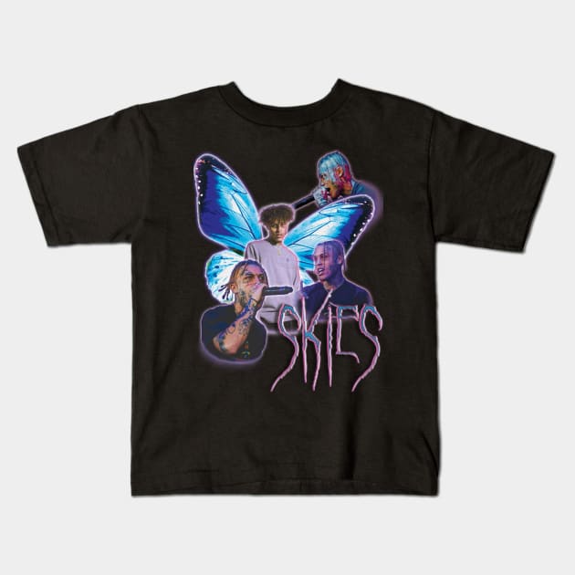 lil skies Kids T-Shirt by Xetovi